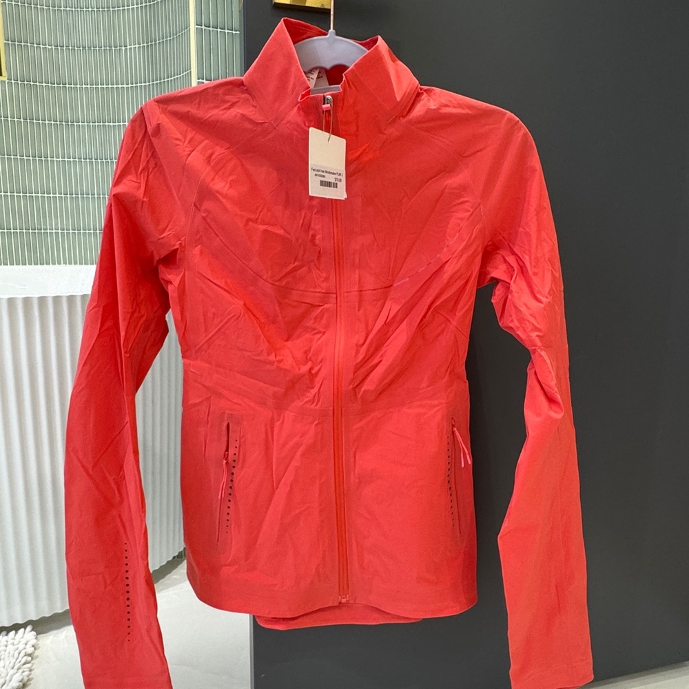 Lululemon Fast and Free Windbreaker Pale Raspberry Size 2